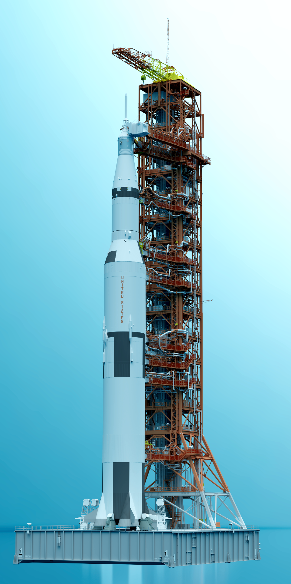 Rendering of the LUT model