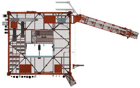 Level 100 top view