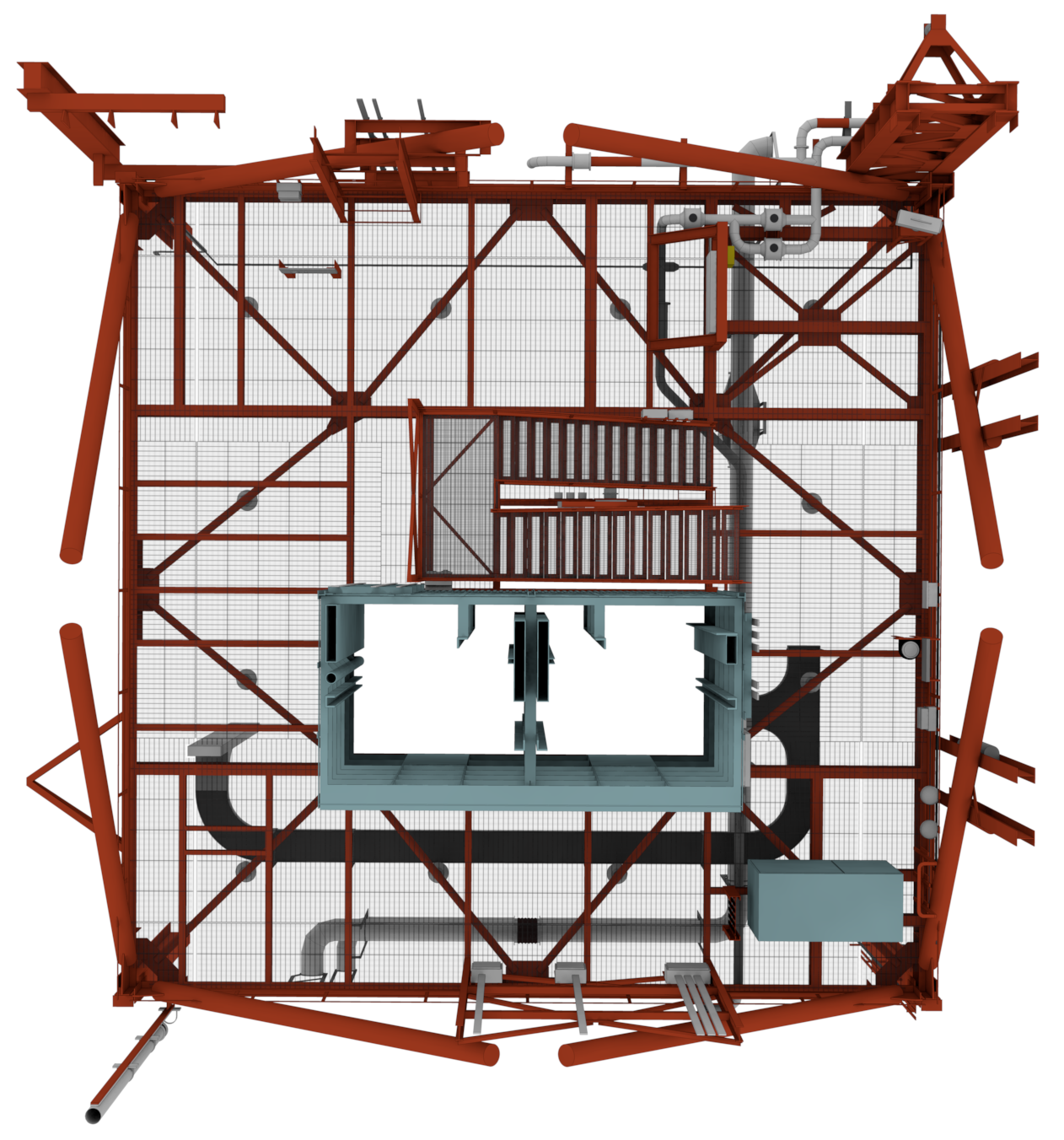 Level 340 top view