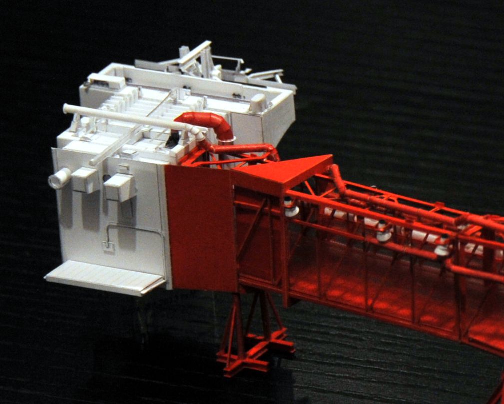 Built prototype of the Command Module Access Arm (swing arm #9)